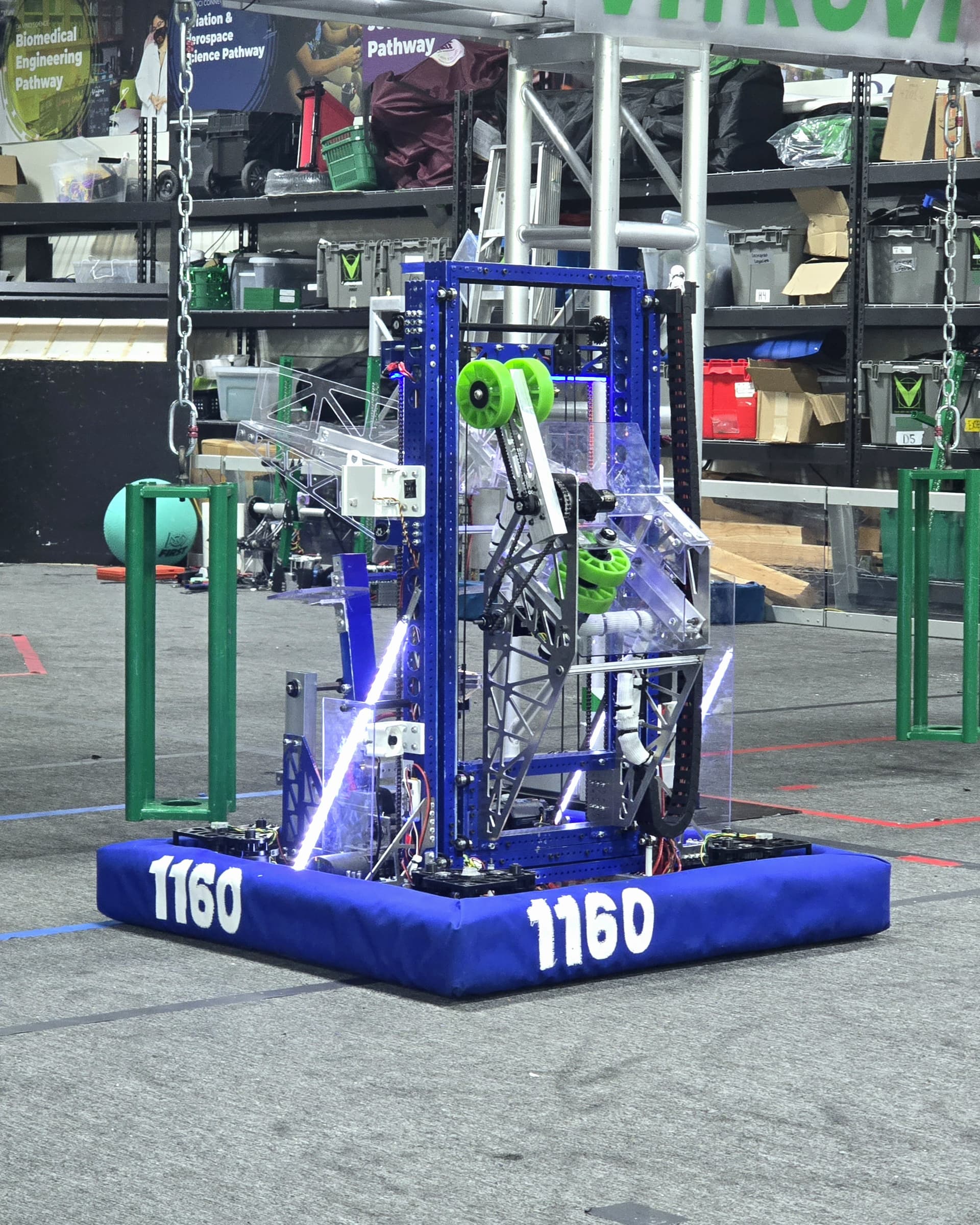 Stingray, our 2025 REEFSCAPE Robot